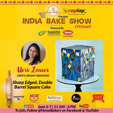 India Bake Show (Virtual) 2020 - Homebakers.co.in