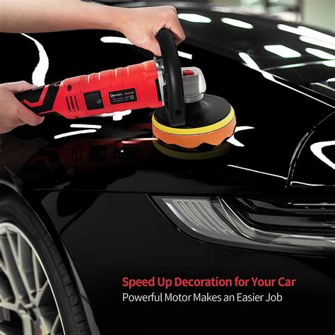 Buy SILVEL Buffer Polisher, 1580W 7 Inch/6 Inch Rotary Car Buffer ...