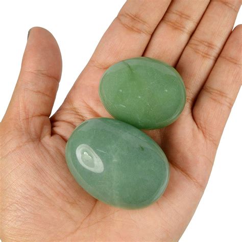 Reiki Crystal Products Natural Green Jade Tumble Stone Raw Rough Stone ...