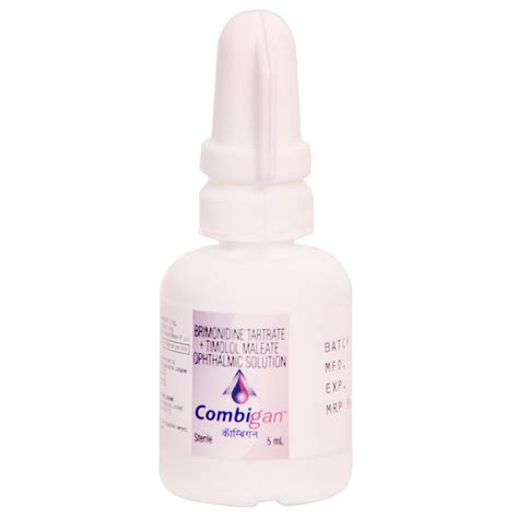 Combigan Ophthalmic Solution 5 ml | Uses, Side Effects, Price | Apollo ...