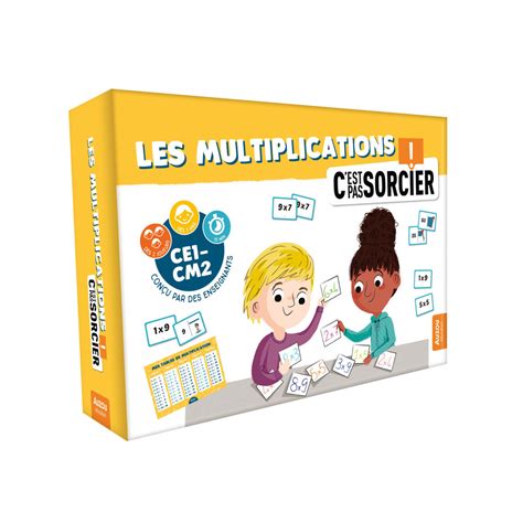 Buy Les Multiplications - C'est pas sorcier! - Auzou - Kid games