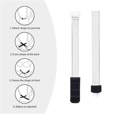 Buy Transparent Low-Back Converter Lightweight Adjustable Skin Friendly ...