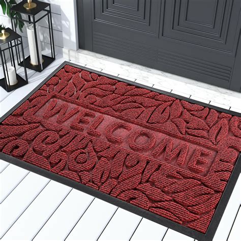 Amazon.com: Yimobra Large Welcome Mat 36x24, Waterproof Non-Slip ...