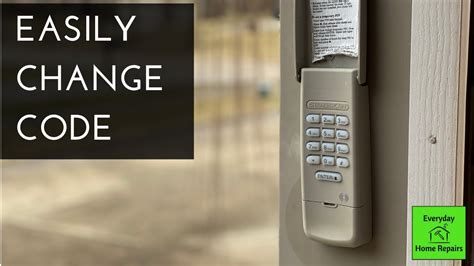 Image result for How to Program Chamberlain Keypad