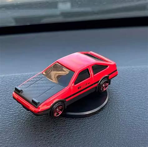 AE86 Sedan Drifting Car Alloy Model | for Car Dashboard