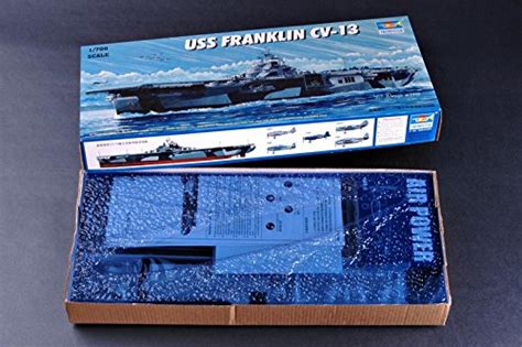 Buy Trumpeter 1/700 USS Franklin CV13 Aircraft Carrier Model Kit Online ...