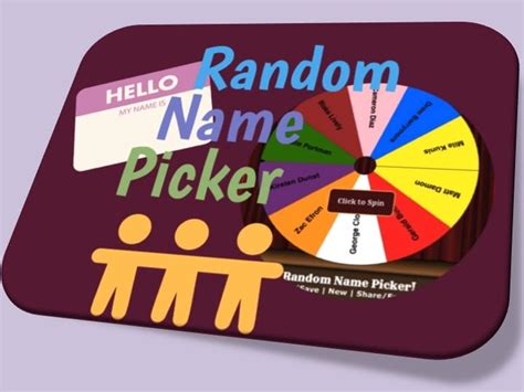 Random Name Picker Classroom Tool - Classroom Freebies