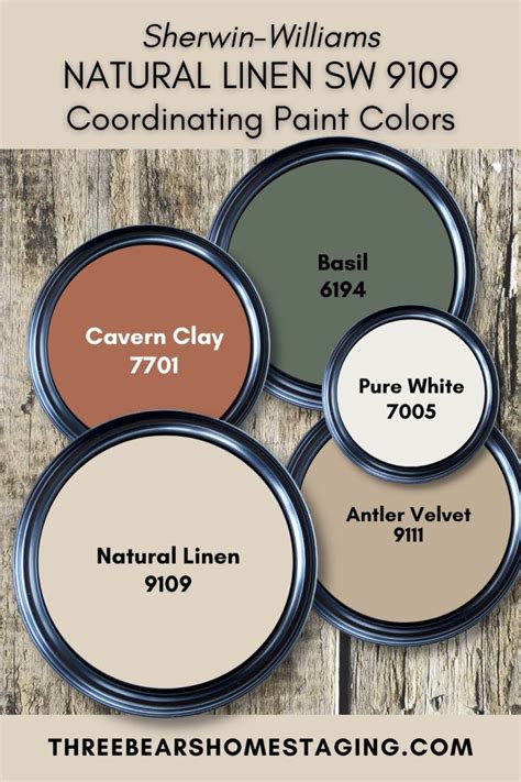 Paint Color Review: Sherwin-Williams Natural Linen 9109 | Three Bears ...
