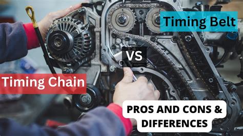 Timing Belt vs Timing Chain Pros And Cons & Differences - YouTube