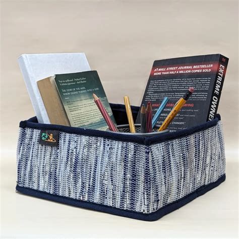 Small Collapsible Storage Basket – reCharkha - The EcoSocial Tribe