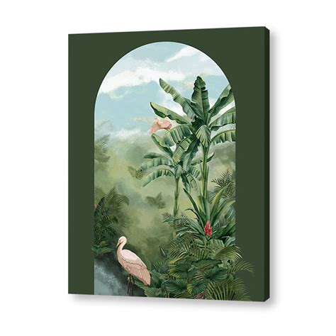 Buy Affordable Studio Artemist Tropical Jungle 2 Nature Canvas Painting ...