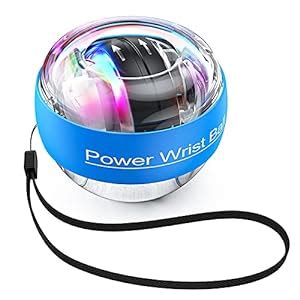 Buy TimeSport Upgraded Auto-Start Power Wrist Ball Spinner Gyro Hand ...