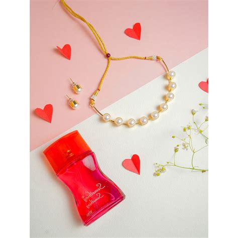 Buy VIRAASI Valentine Jewellery and Perfume Gift Set Online