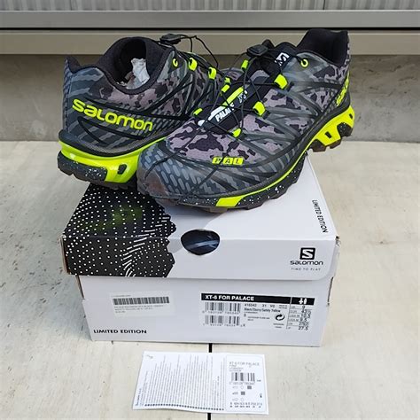 【別注/稀少】美品/パレス スケートボードPalace Skateboards × サロモンSalomon/XT-6/カモフラ柄/トレイル ...