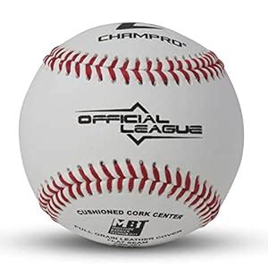 Buy CHAMPRO Officiall Baseball League, MBT, Double Cushion Cork Core ...