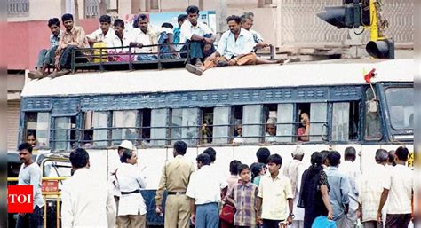 In 2 Yrs, ₹40cr Penalty Collected From Overcrowded Buses In State ...