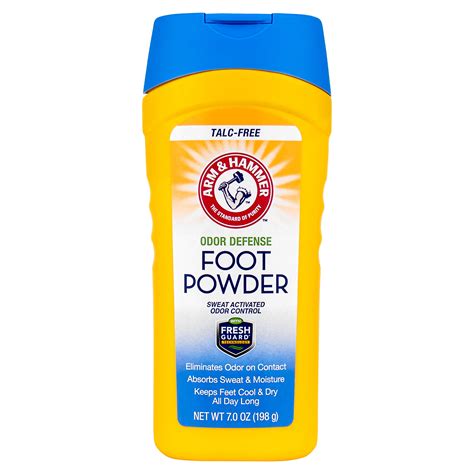Arm & Hammer Odor Control Foot Powder, 7 Oz - Walmart.com