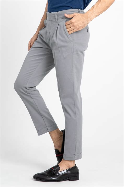 Filted Grey Chino - SNITCH