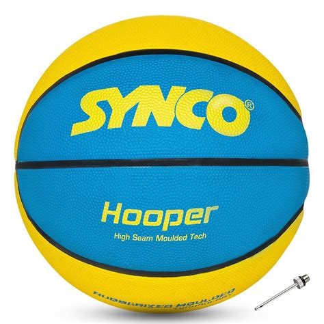 Synco Hooper Basketball (Size-5) Blue-Yellow – Synco Sports