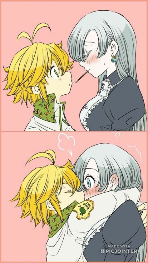 MeliodasxElizabeth | Anime 7 pecados capitales, Dibujos, Personajes de ...