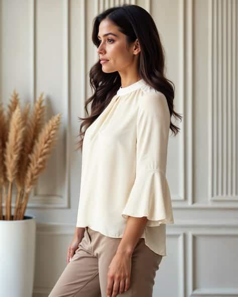 Buy White Tops for Women by Shein Online | sheinindia.in