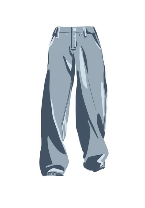 Baggy Jeans Drawing