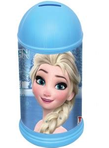 IndusBay Plastic Coin Bank Post Box Piggy bank Ice Castle Princess ...