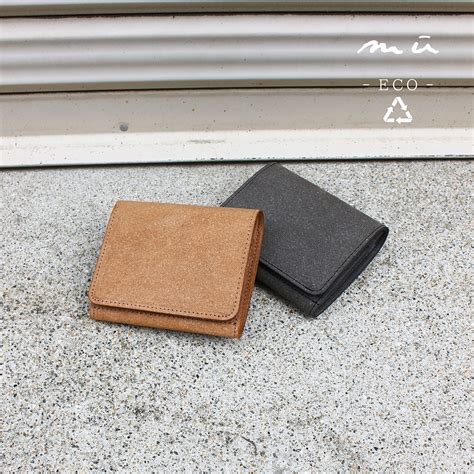 【mu】二つ折り財布【ECO】[n-75021]