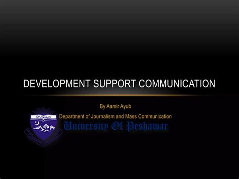 Development Support Communication | PDF