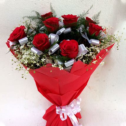 Red Roses Bouquet | Send Red Roses Online - Indiagift