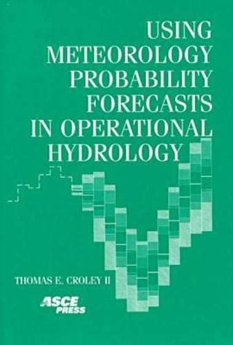 Buy Using Meteorology Probability Forecasts in Operational Hydrology ...