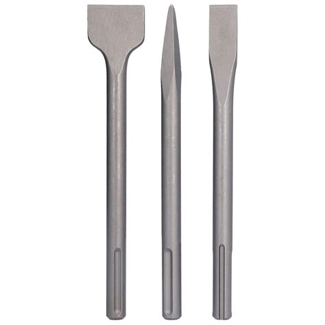 3Pcs SDS Chisel Set, Thinset Scraping Bit Thinset Scaling Chisel Point ...