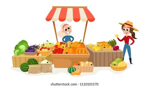 Local Market Cartoon 的图像结果