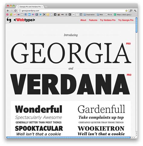 Georgia & Verdana pro Matthew Carter, Book Projects, Typeface, Font ...