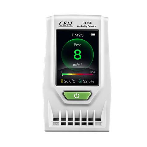 Air Quality Monitor ind CEM DT-968 Accurate Tester for CO2 Formaldehyde ...
