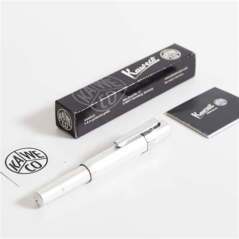 Kaweco AL Sport Fountain Pen Silver, Fine Nib Sport India | Ubuy