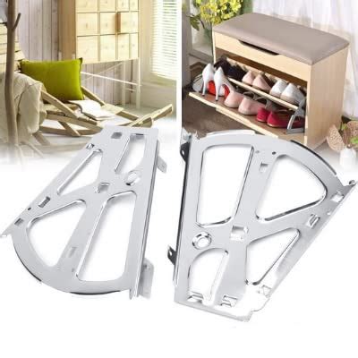 FTVOGUE 2Pcs Stainless Steel Furniture Hinge Shoes Drawer Cabinet ...