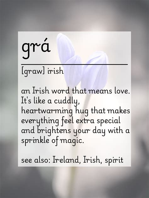 Pin by Kailynne Neverett on Irish things in 2025 | Irish words, Irish ...