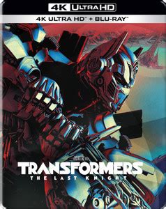 Transformers: The Last Knight (Steelbook) (4K UHD & HD) (2-Disc) Price ...