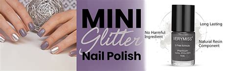 Buy Verymiss Premium Glitter Nail Polish 6ml - Pink Wink Online at Low ...