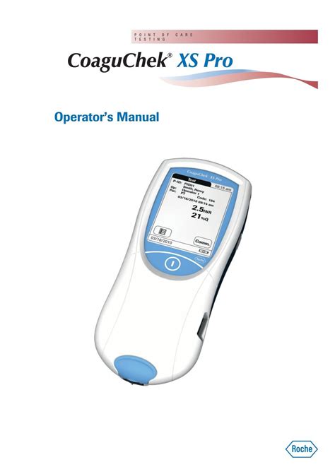 Image result for CoaguChek XS Tutorial