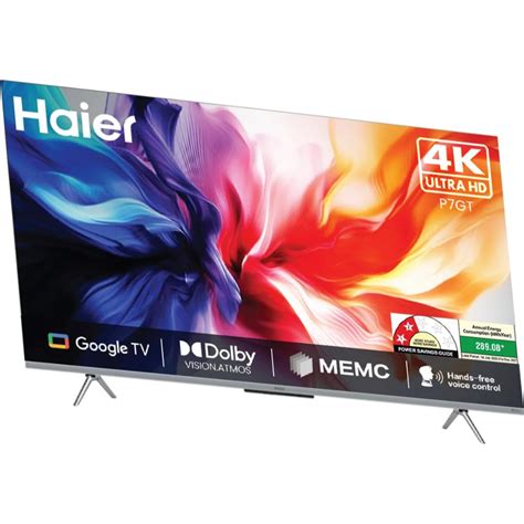 Haier 165 Centimeter (65) 65P7GT-P 4K Ultra HD AI Smart Voice by Googl ...