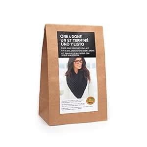 Lion Brand Yarn One & Done Kits 606-153 Swipe Right Crochet Cowl ...