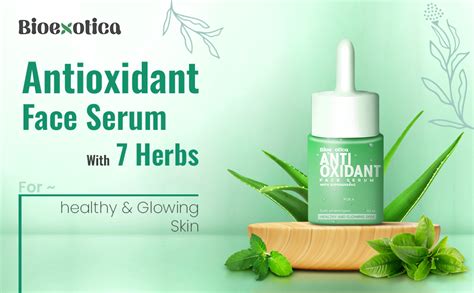 Bioexotica Anti-Oxidant Face Serum Helps Tightening Skin contains Seven ...