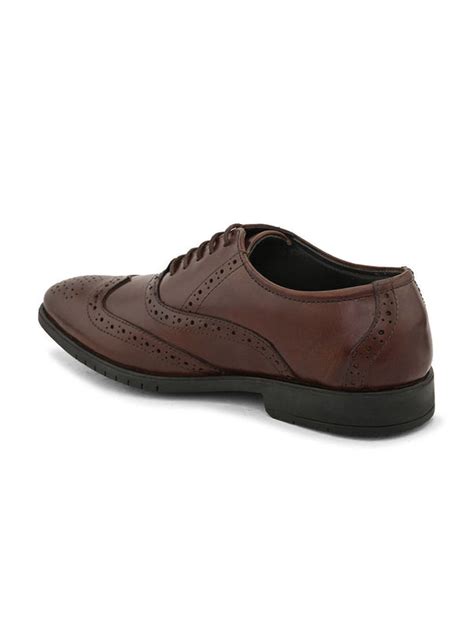 Buy House of Pataudi Men Leather Formal Brogues Shoes Online at Best ...