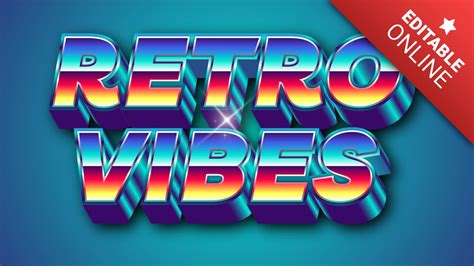 Text Style Retro Future 的图像结果