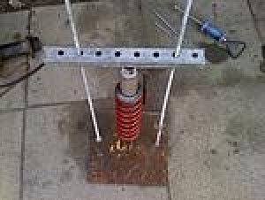 Homemade Car Spring Compressor 的图像结果