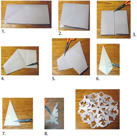 Image result for Paper Snowflakes Tutorial