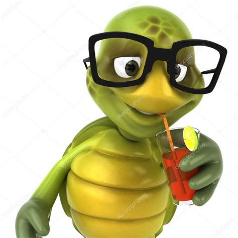 Cartoon Turtles With Glasses