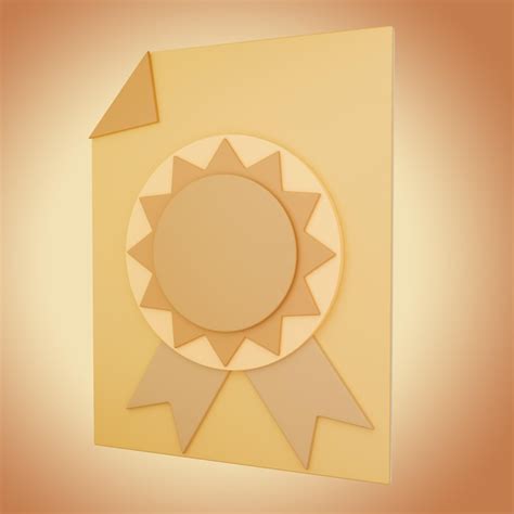 Quality control icon 3d illustration | Premium Photo